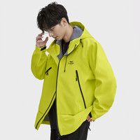 大白鲨 25春季新款男式外套连帽休闲户外登山冲锋衣软壳夹克上衣男