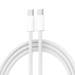 phb 双c数据编织线（2根）适用苹果16数据线iPhone16promax充电线编织线15快充线双C线传输一样协议接口加长