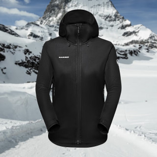 超V会员：MAMMUT Ultimate VII新款男女防风防水经典连帽软壳上衣