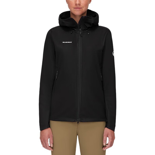 MAMMUT Ultimate VII新款男女防风防水经典连帽软壳上衣