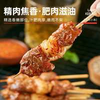羊肉小串原切新鲜空气炸锅烤肉露营户外家庭牙签牛羊肉串烧烤食材