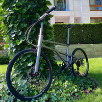 Helix钛合金折叠车24寸简易折叠超轻量化变速收纳便捷男女自行车 24英寸