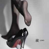 绫天生丝滑绫lingerie「极」3D超薄无痕性感诱惑纯欲黑丝袜女薄款连裤袜女 Nephrite玉色「白皙肤」 1条 6D-M码-无缝深裆-「155~170cm」