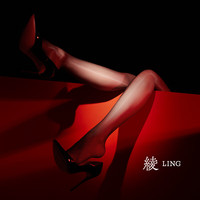 绫 天生丝滑绫lingerie「琉光™ 」5D超薄油亮深裆无缝裆开裆性感诱惑丝袜女 Black黑色 1条 5D