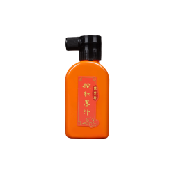曹素功 彩色墨汁 橙红