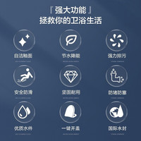 ARROW箭牌家用蹲便器水箱套装蹲坑陶瓷大便器蹲厕整套蹲便池AE5006CG