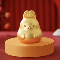 了故宫 十二生肖铜摆件 金龙报喜