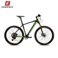 土拨鼠（MARMOT）全球十大自行车品牌排行榜铝合金山地车变速运动赛车单车男女成人 黑橘蓝-下单备注净身高