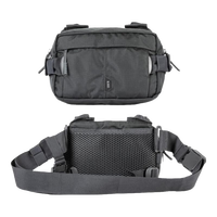 5.11户外休闲单肩包防泼水骑行包lv6战术斜挎包511多功能腰包56702 LV6/3L容量/