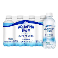 pepsi 百事 纯水乐苏打气泡水原味300ml*12瓶