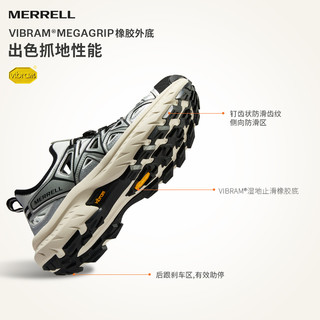 MERRELL迈乐框子鞋|溯溪鞋男女透气抓地户外涉水鞋露营休闲鞋 银黑/MS4325205-01