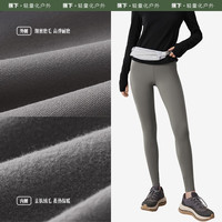 蕉下(beneunder)打底裤鲨鱼裤瑜伽裤女收腹提臀裤秋冬中暖外穿高弹不紧绷SF25623 170/76A(XL)