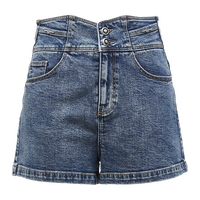 VEROMODA牛仔短裤女夏季高腰水洗热裤复古休闲百搭324243008