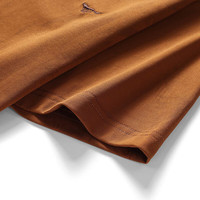 七匹狼短袖T恤男圆领25夏季抗菌凉感冰爽透气印花短T男士打底衫男装上衣 311(红古铜)-2950款 L (170) 88A 170/88A(L) 005(浅灰)-2811款