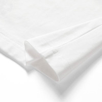 七匹狼短袖T恤男圆领25夏季抗菌凉感冰爽透气印花短T男士打底衫男装上衣 803(本白)-2950款 4XL (190) 104A