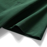 七匹狼短袖T恤男圆领25夏季抗菌凉感冰爽透气印花短T男士打底衫男装上衣 201(墨绿)-2950款 XL (175) 92A