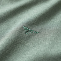 七匹狼短袖T恤男士POLO打底衫夏季液氨科技休闲翻领短T男装商务时尚上衣 205(草绿)-6608款 185/100A(XXXL)