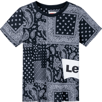 Levi's李维斯童装男童纯棉短袖T恤夏季新款儿童腰果花纹满印短T上衣  120 /60 【建议身高110-116cm】