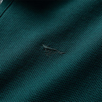 七匹狼短袖T恤男士POLO打底衫夏季液氨科技休闲翻领短T男装商务时尚上衣 202(深绿)-6778款 165/84A(M)