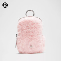 露露乐蒙lululemon丨Clippable Nano 可悬挂收纳包 *拉绒 LU9C85S 草莓奶昔/银色 O/S