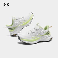 安德玛（UNDERARMOUR）越野跑鞋男2025夏季户外登山鞋男女同款BOA防滑缓震透气 浅绿色 43