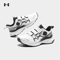 安德玛（UNDERARMOUR）越野跑鞋男2025夏季户外登山鞋男女同款BOA防滑缓震透气 迷雾白 39