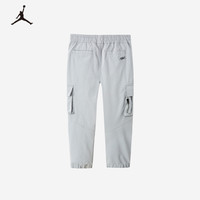 NIKEJORDAN耐克童装男童梭织工装长裤春秋儿童侧边口袋休闲运动裤 幻影灰色 135 /60 【身高122-128cm】