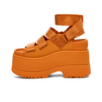 UGG夏季女士松糕厚底凉鞋明星同款 1167431DCT|深杏色 43