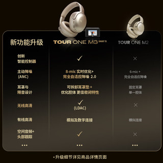 JBL 杰宝 Tour One M3 耳罩式头戴式主动降噪蓝牙耳机