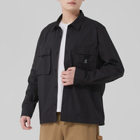 Timberland添柏岚男装外套衬衫休闲宽松翻领长袖上衣 A42XU001 3XL