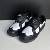 耐克(NIKE)耐克 小雏菊权志龙联名款 白灰涂鸦低帮休闲男女情侣板鞋 DH2482-101 黑白 42.5
