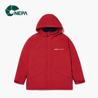 NEPA户外秋冬羽绒服男女同款时尚复古保暖夹克外套7HF2065 180/96A