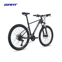 捷安特XTC 800气压避震XC竞技22速铝合金油压碟刹成人山地自行车 亮黑 29×19 L适合身高180-192cm