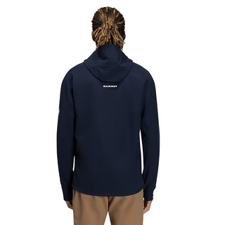 猛犸象（MAMMUT）Macun 2.0 男士防风弹性舒适夹克外套软壳衣 深海蓝色 S