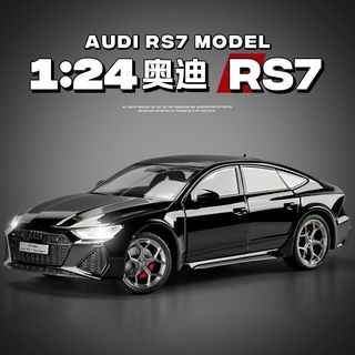 1:24奥迪RS7仿真合金车模玩具车男孩儿童小汽车模型玩具收藏