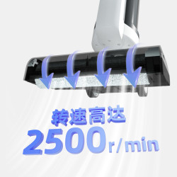 百吉诺 无线高速洗地机干湿两用全链路风干自清洁智能语音播报