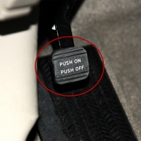 车主播 适用奥德赛CRV杰德讴歌艾力绅思铂睿停驻车手刹脚刹踏板刹胶套垫 12-17年_CRV_带字款