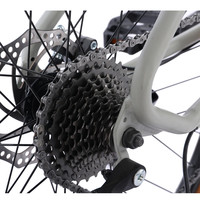 凤凰(Phoenix) 自行车成人男女山地车变速公路单车双碟刹越野山地自行车 传奇白蓝色一体轮(钢架线刹) 26英寸适合150cm-180cm 30速