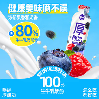 嚼绊酸奶嚼绊厚酸奶可劲造厚酸奶60g*10/20条酸奶袋装多种吃法