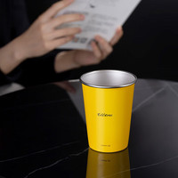 小米 Xiaomi(MI)不锈钢直饮杯 两只装 原厂SU7 Ultra汽车专属配色闪电黄加厚350ml 2只装中通快递