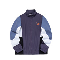 鸿星尔克店春秋男女风衣运动防风夹克运动外套男士上衣 【2099】-正黑 L