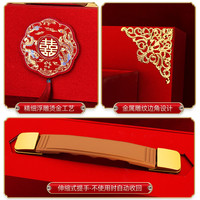 彩礼现金礼盒礼金盒彩礼盒子钱盒子订婚布置装饰结婚高档用品大全