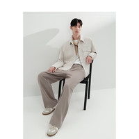 PEACEBIRD/太平鸟 刺绣 男士夹克