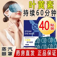 移动端、京东百亿补贴：六鹤 颜小二叶黄素蒸汽眼罩热敷眼缓解敷眼睛眼贴疲劳眼干眼涩视力模糊人群 4包40片