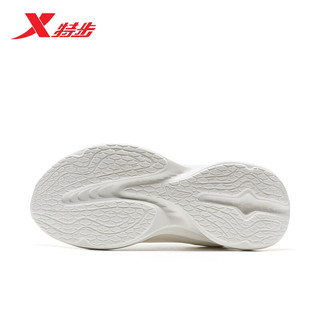  XTEP/特步 轻便减震 女士跑步鞋  帆白 36