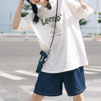 TONLION/唐狮 俏皮可爱 女士短袖T恤