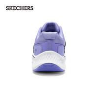 SKECHERS/斯凯奇 高回弹轻质吸震 运动跑鞋 海军蓝色/薰衣草色/NVLV 37