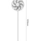 美的 家用节能低噪轻音立式落地扇 可遥控版 FSA30SCR