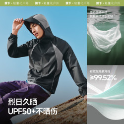 蕉下 防晒衣男外套皮肤衣防紫外线轻薄防泼水户外钓鱼WR938月夜蓝XL