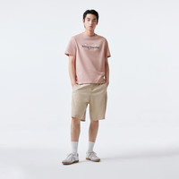 杰克·琼斯（JACK&JONES）男装短袖男常规版型肌理感印花休闲简约圆领纯棉短袖T恤夏季衣服 C15 土培玫瑰 常规 C15 土培玫瑰 S 170 170/92A/S